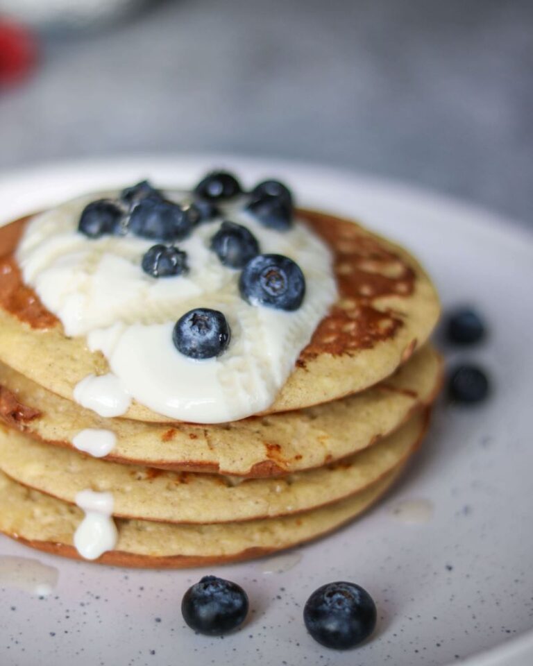 Protein Cottage Cheese Pancakes