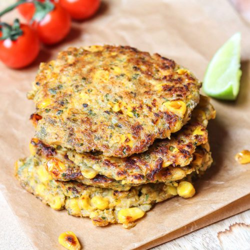 sweet corn fritters